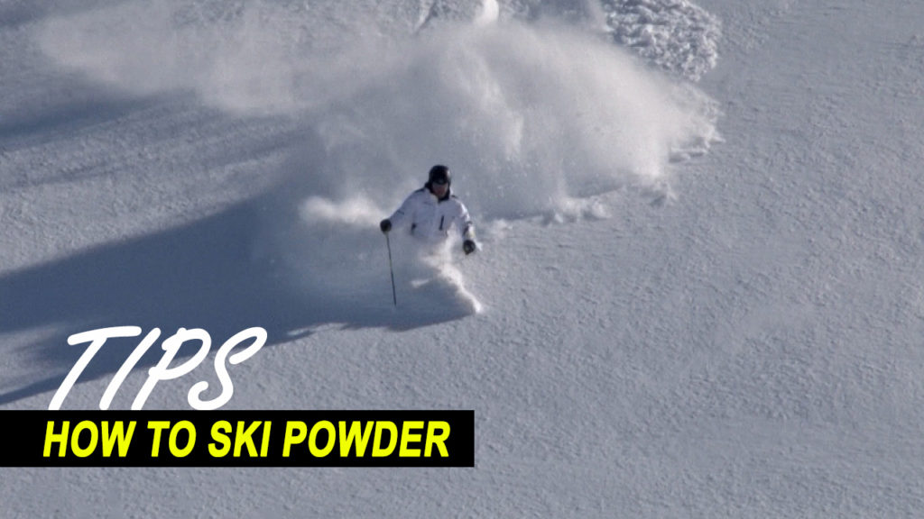 8 Powder Skiing Tips / How to ski powder snow better incl. Video!